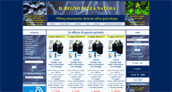 Desktop Screenshot of ilregnodellanatura.it