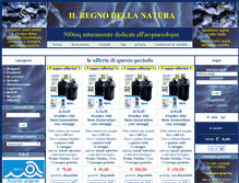 Tablet Screenshot of ilregnodellanatura.it
